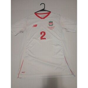New Balance Liverpool Football Club #2 Soccer Jersey Men's Sz: S White - Used